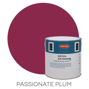 Passionate Plum Royal Exterior Wood Finish