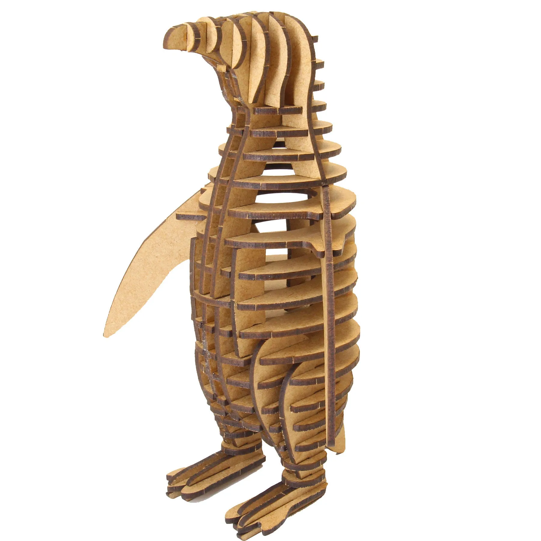 Penguin 3D Wooden Model (WL_06)