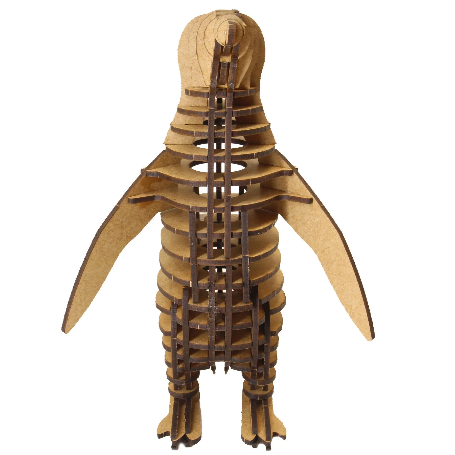 Penguin 3D Wooden Model (WL_06)