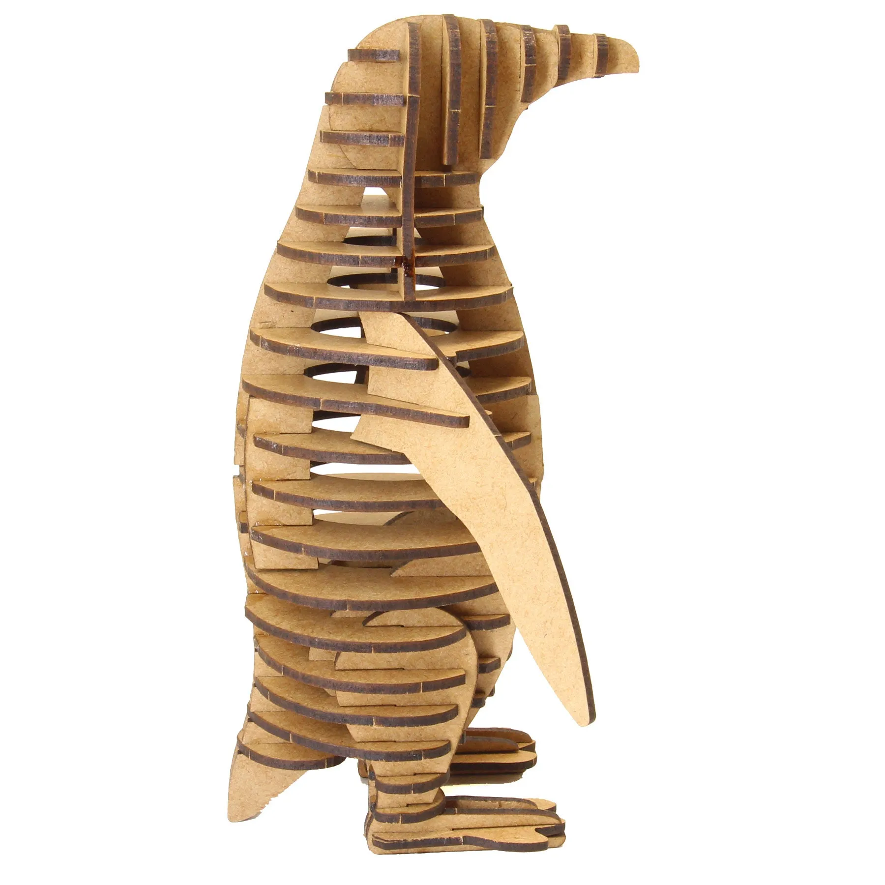 Penguin 3D Wooden Model (WL_06)