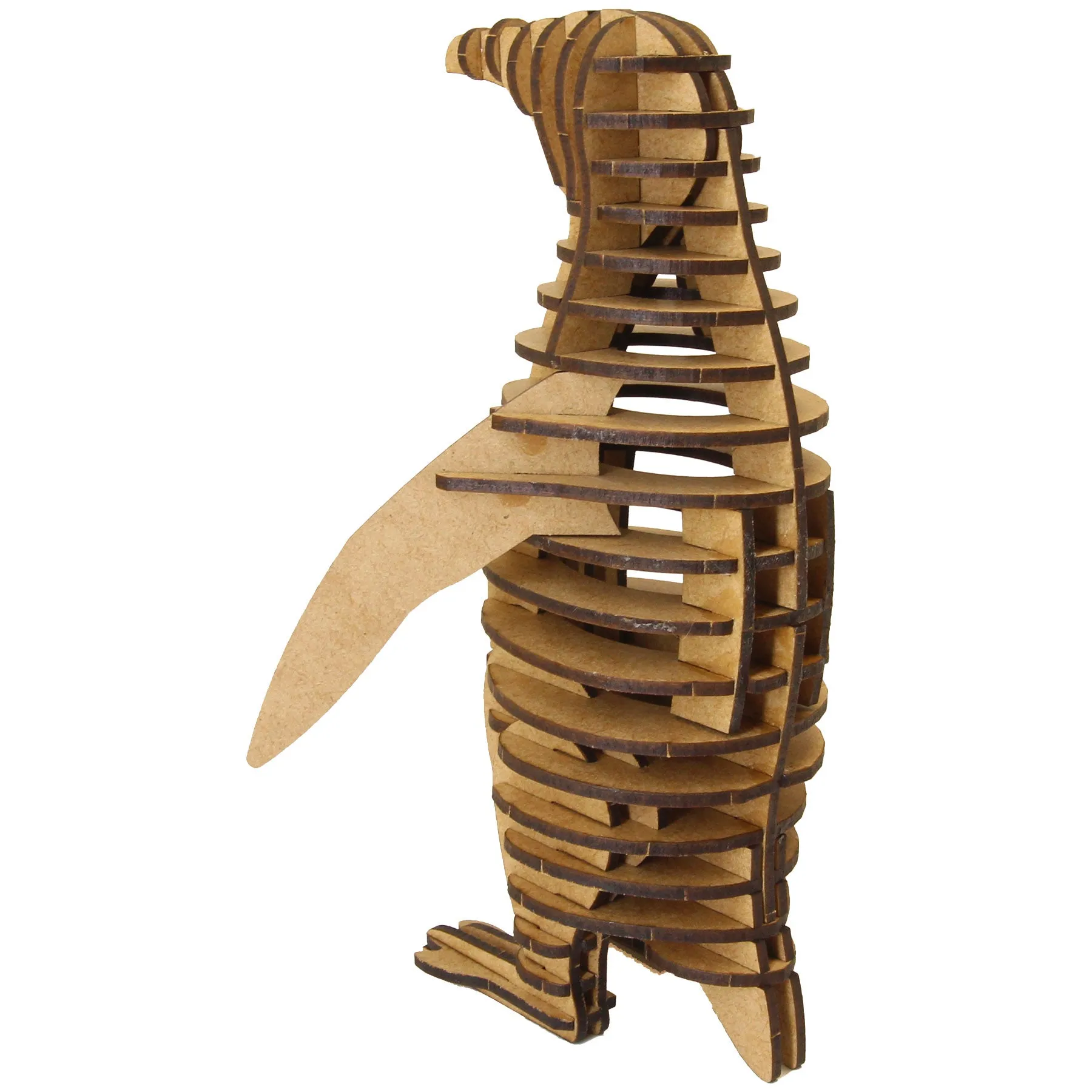 Penguin 3D Wooden Model (WL_06)