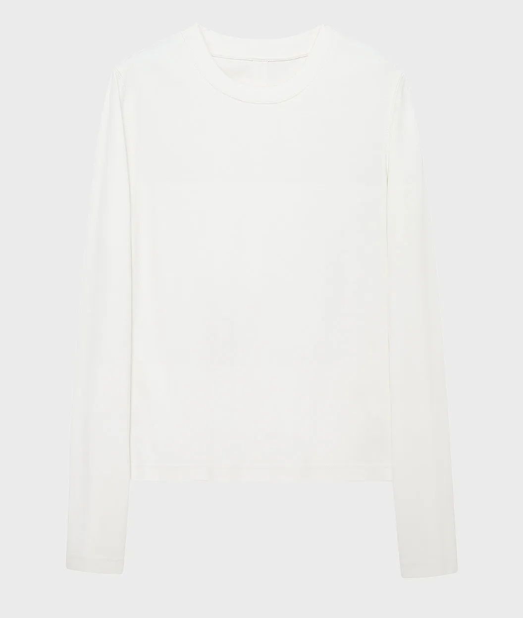 Pleated Design Base Layer Long Sleeve Top