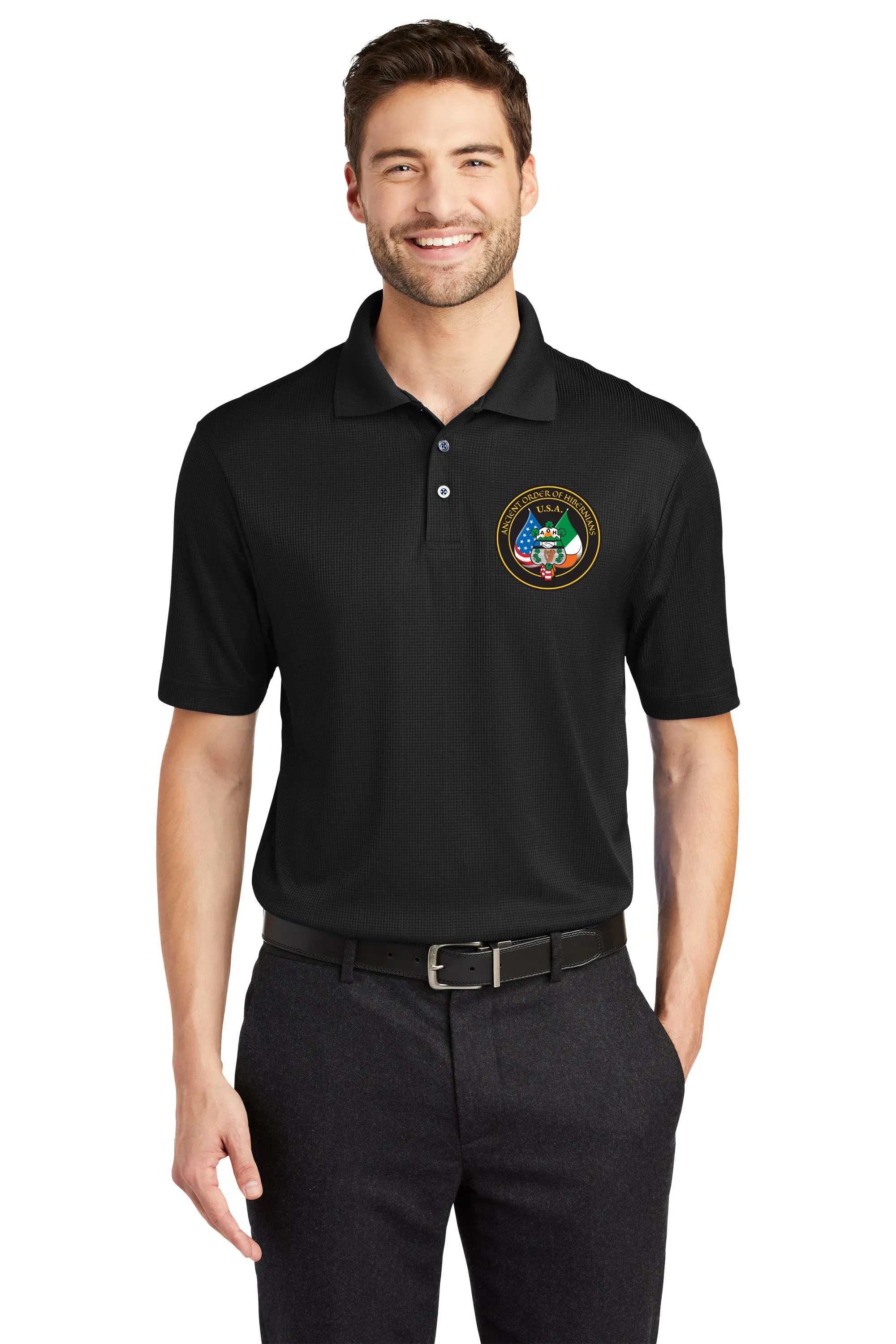 Port Authority® Performance Fine Jacquard Polo