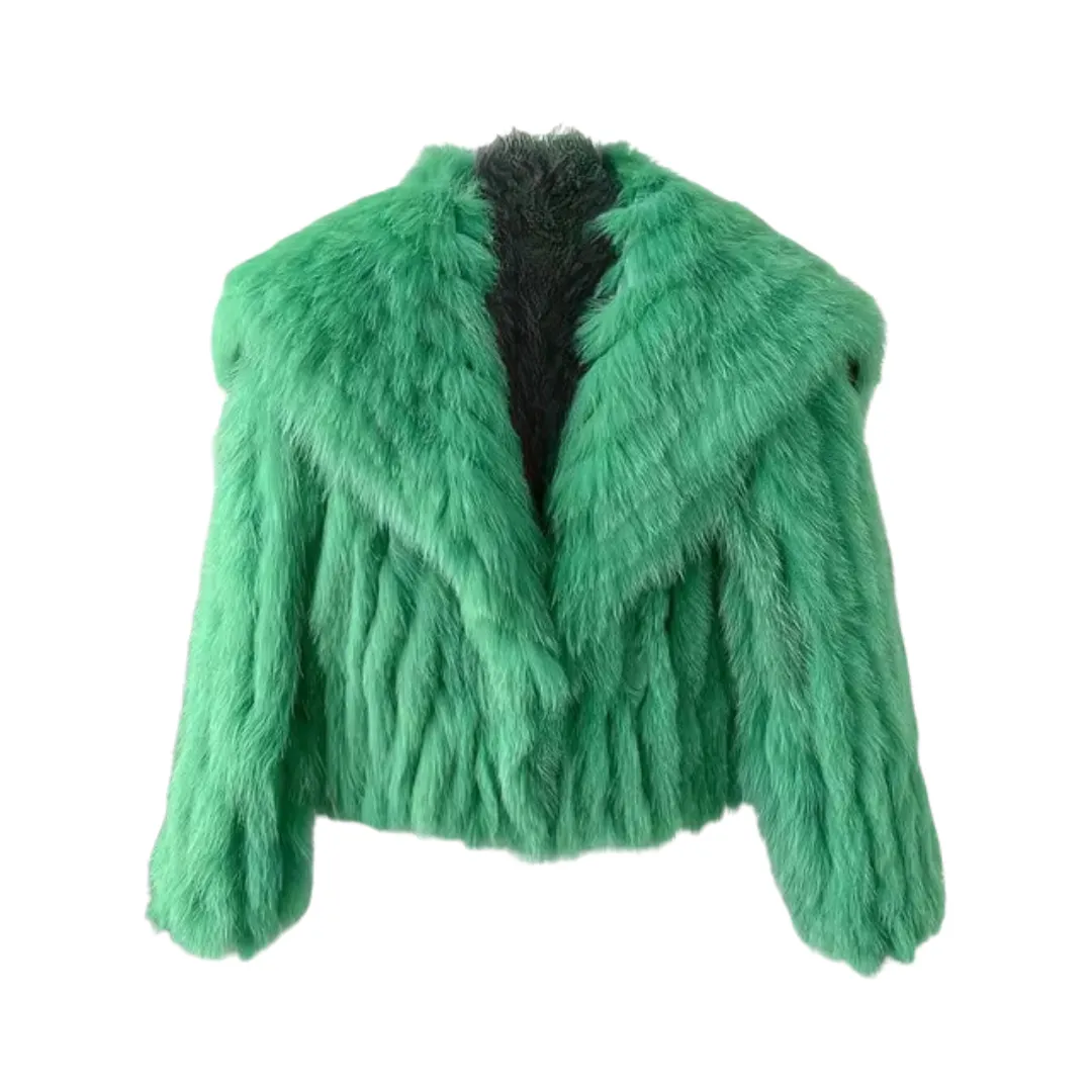 Pre Order:  Thick Faux Fur Short Coat