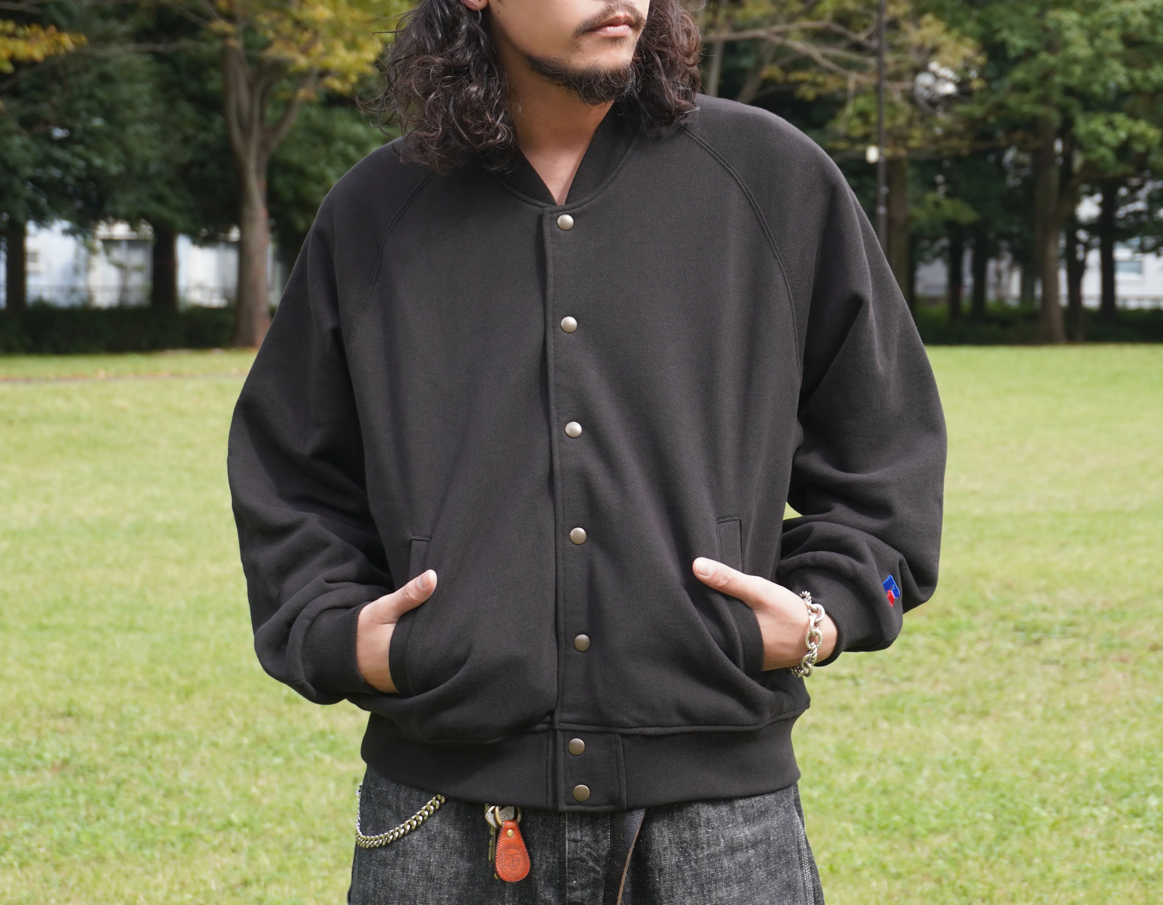 Pro Cotton Sweat Button up Jacket ＜RC-22702＞