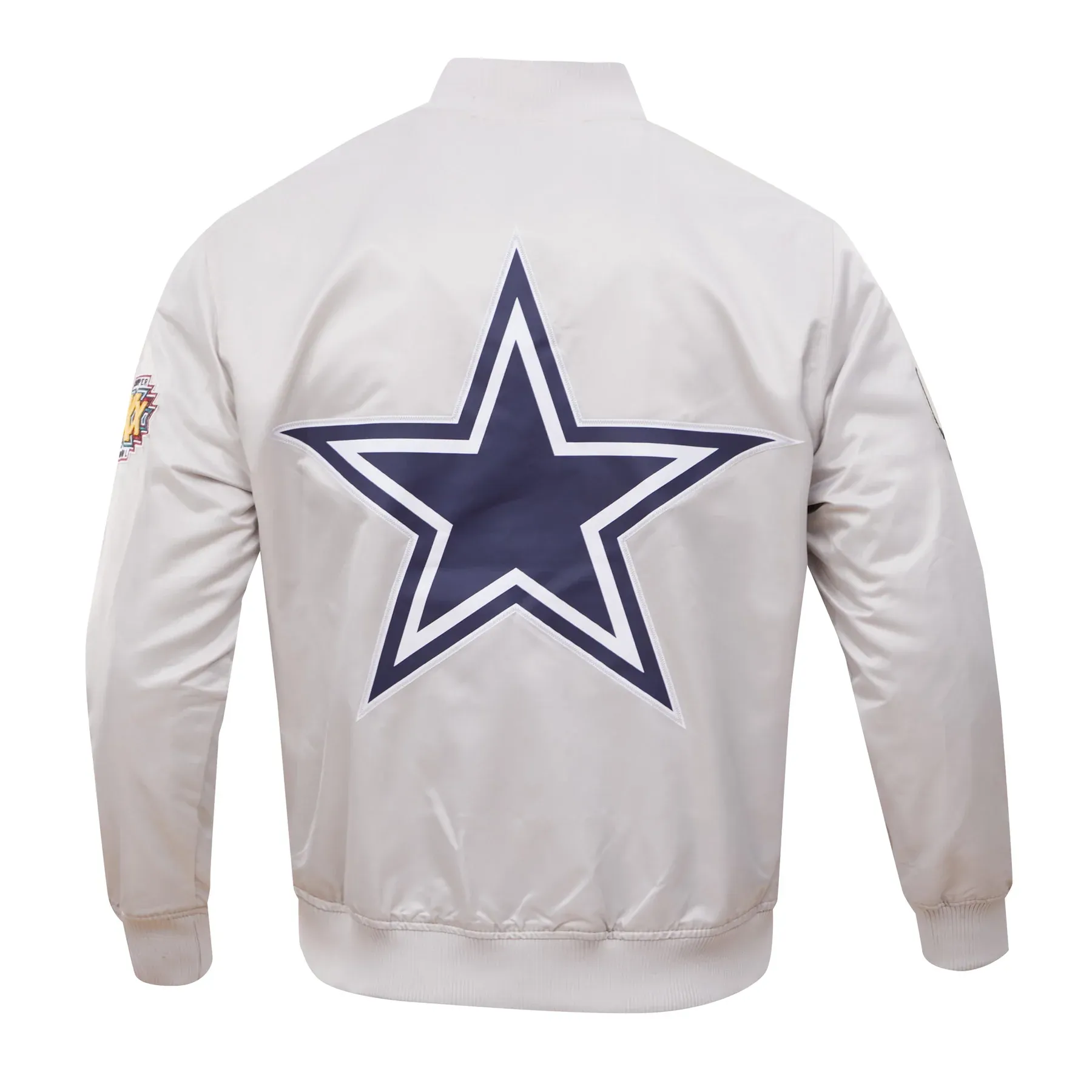 PRO STANDARD DALLAS COWBOYS BIG LOGO SATIN JACKET