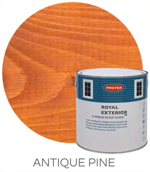 Protek Royal Exterior Wood Finish in Antique Pine