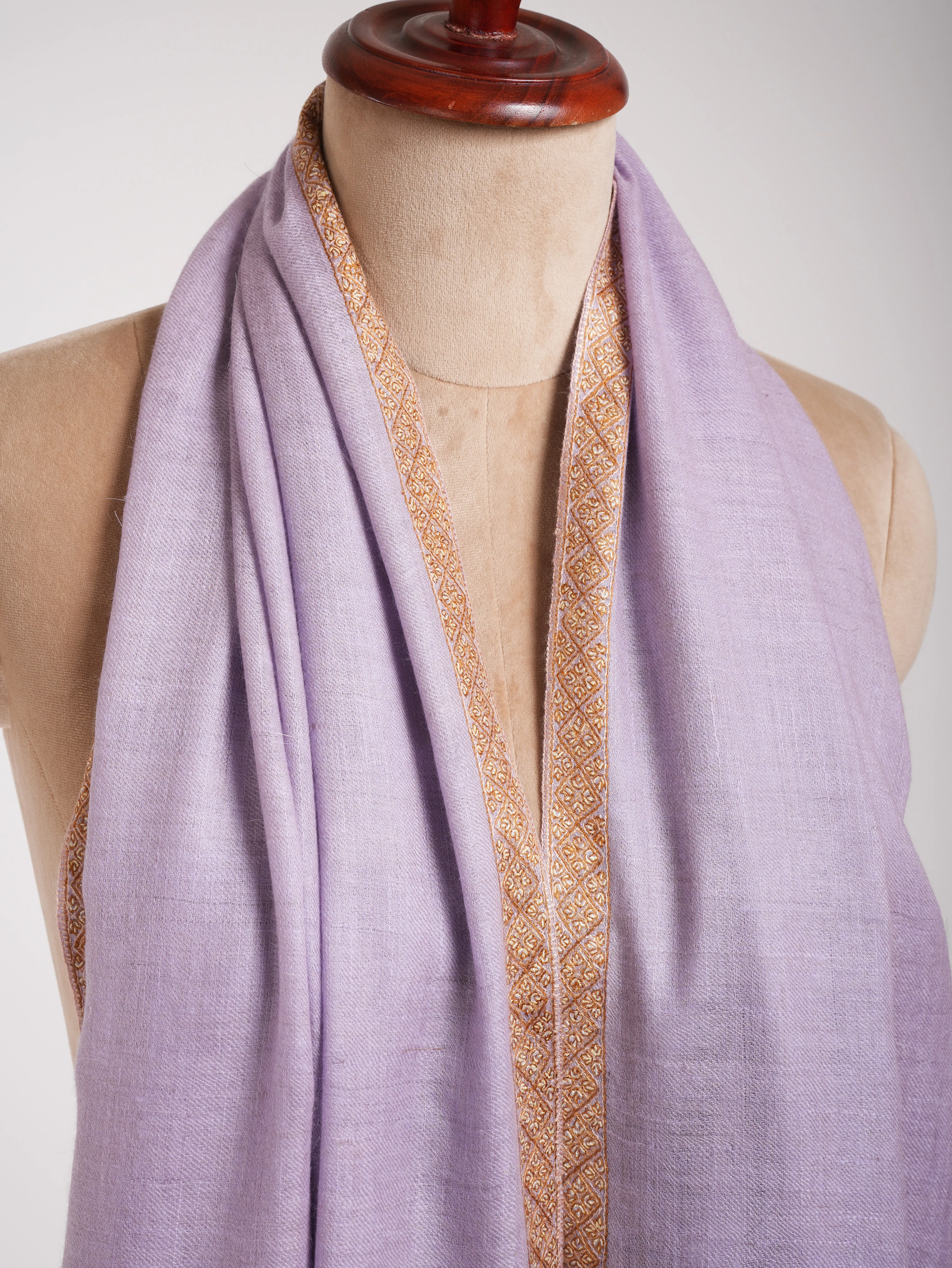 Purple Rose Artistic Beautiful Cashmere Scarf