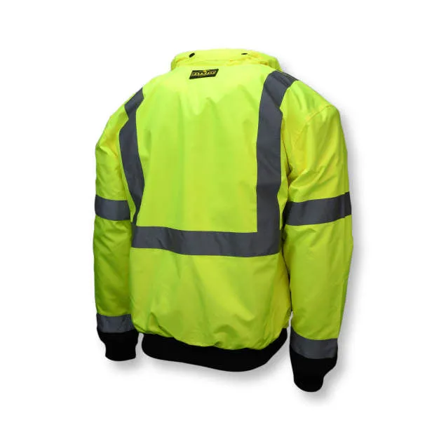 Radians SJ110B Class 3 Two-in-One High Visibility Bomber Safety Jacket