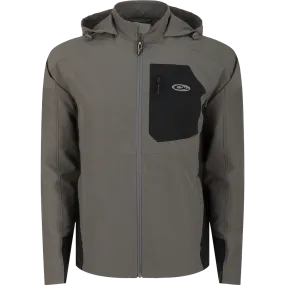 Rain Brake Lightweight Softshell Jacket - Charcoal Heather