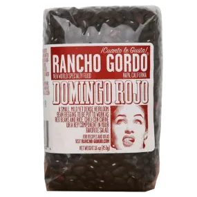 Rancho Gordo - 'Domingo Rojo' Heirloom Beans (16OZ)