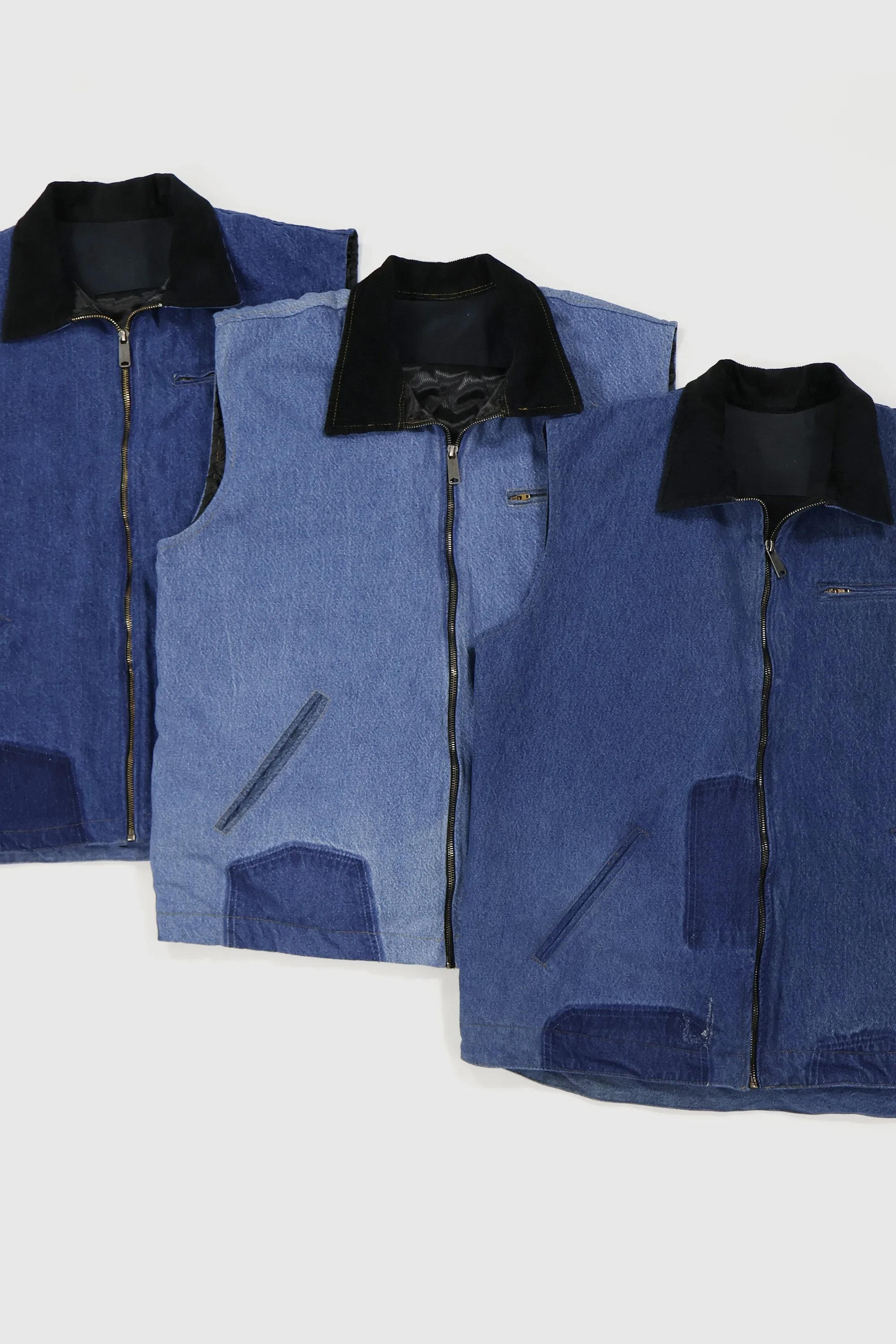 Reworked Denim Vest