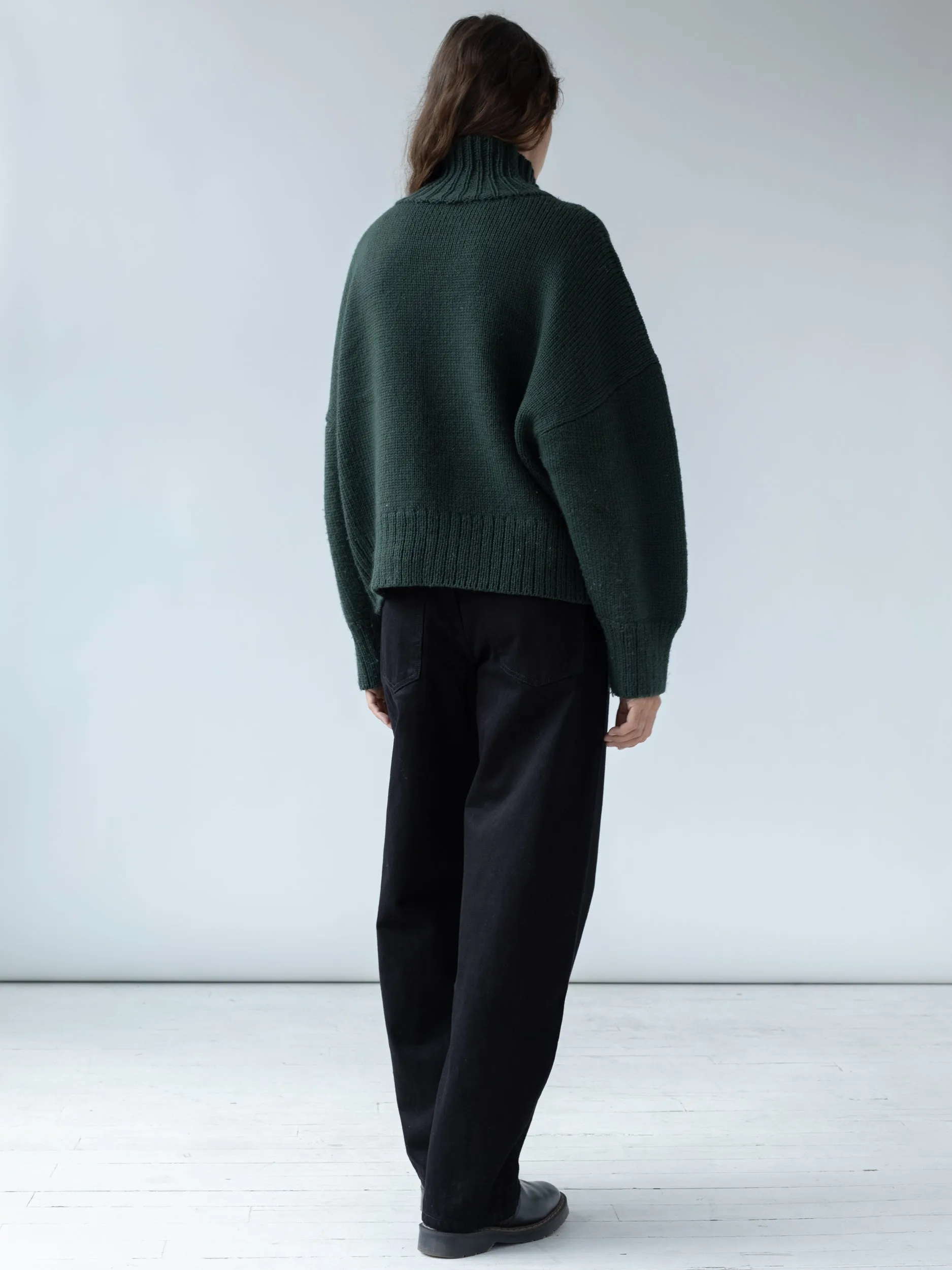 Rhys Turtleneck in Forest