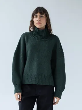 Rhys Turtleneck in Forest