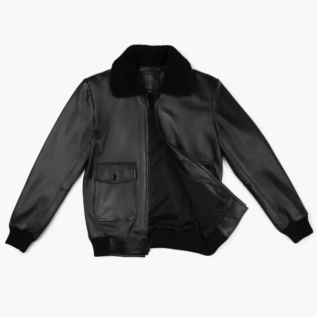 [S] Flight Jacket | Black