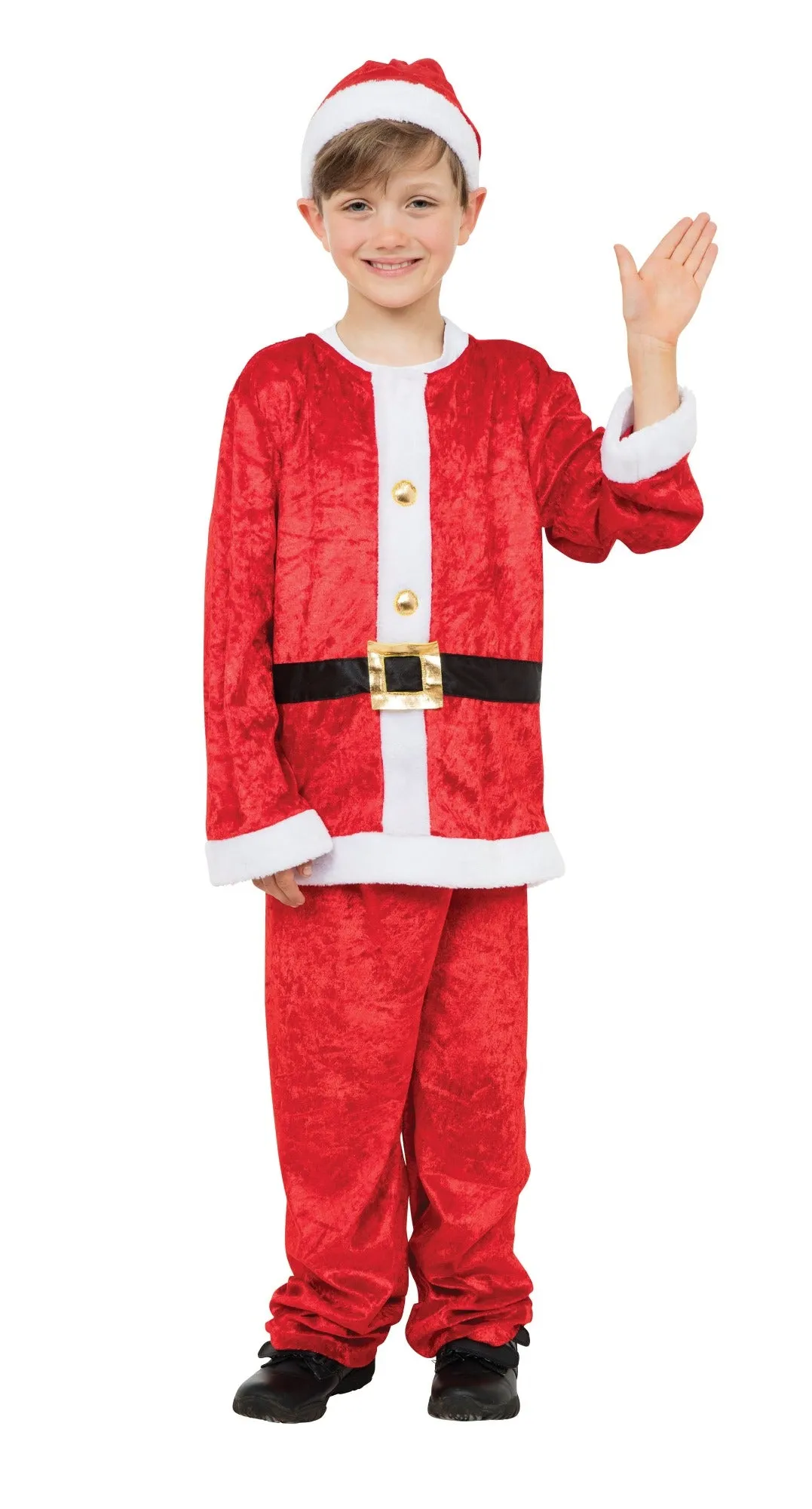 Santa Boy Suit Costume