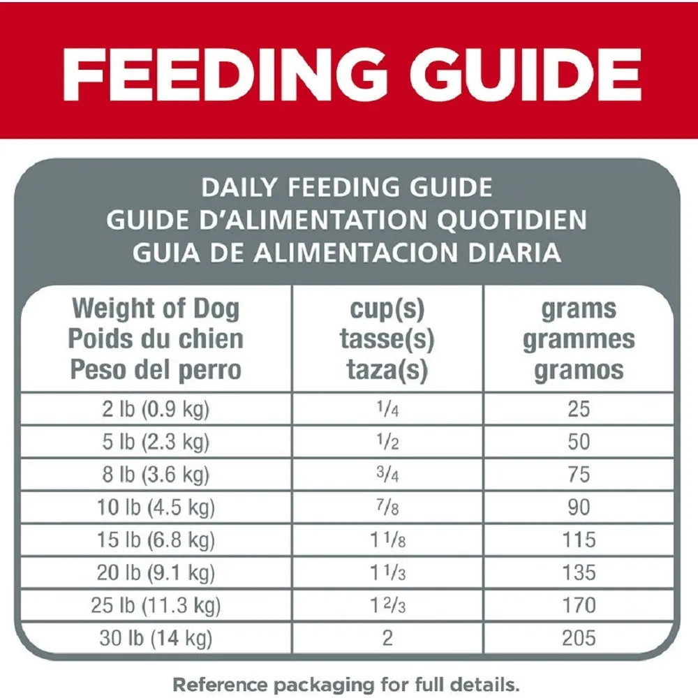 Science Diet - Small Paws - Chicken Meal, Barley & Crown Rice for Adult 7  Dog Dry Food