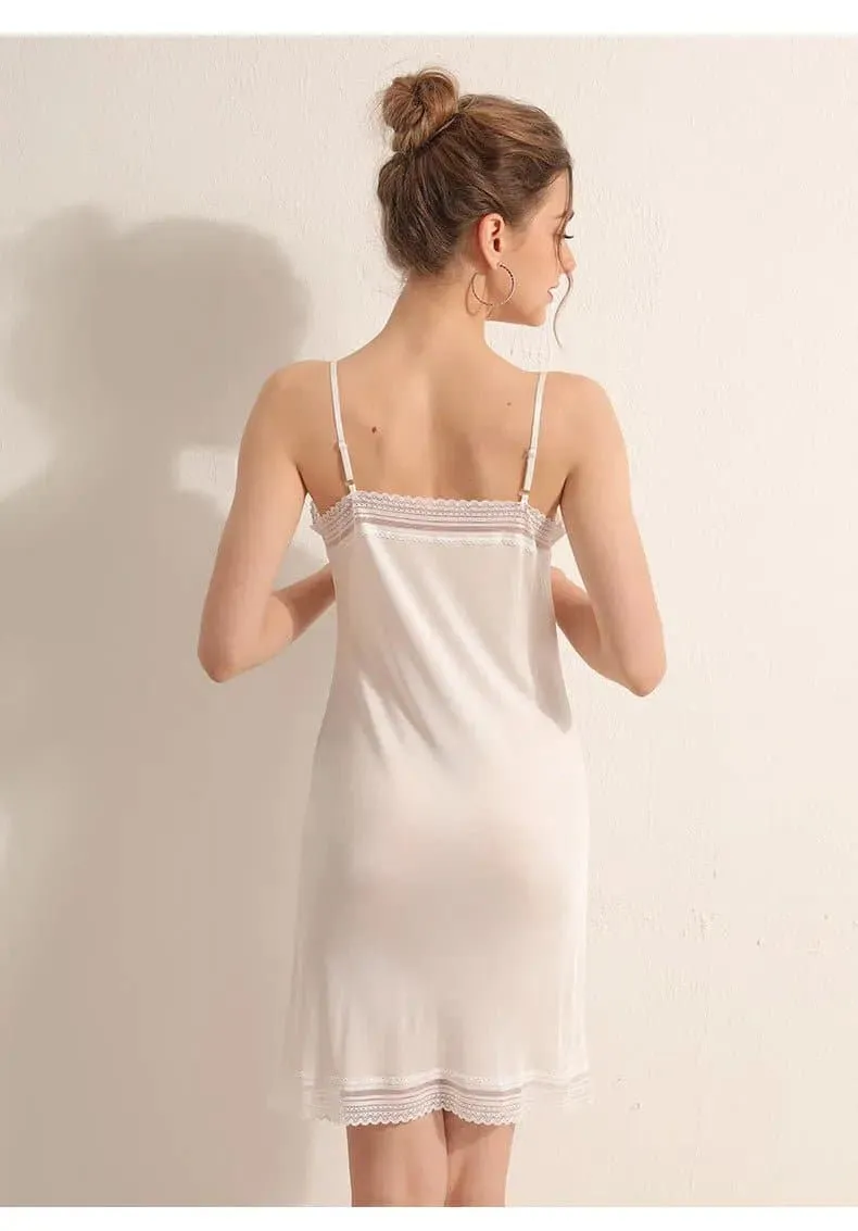 Silk Night Dress - Luxurious and Elegant Nightwear in High Quality Silk