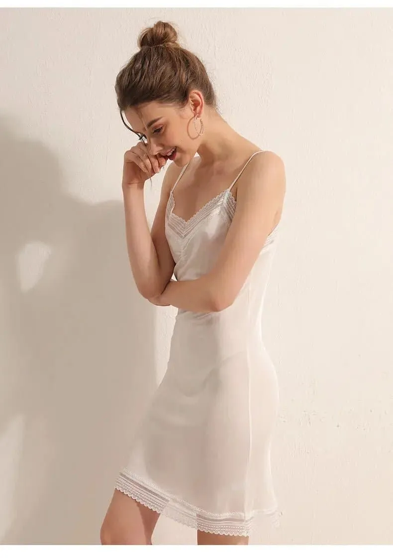 Silk Night Dress - Luxurious and Elegant Nightwear in High Quality Silk