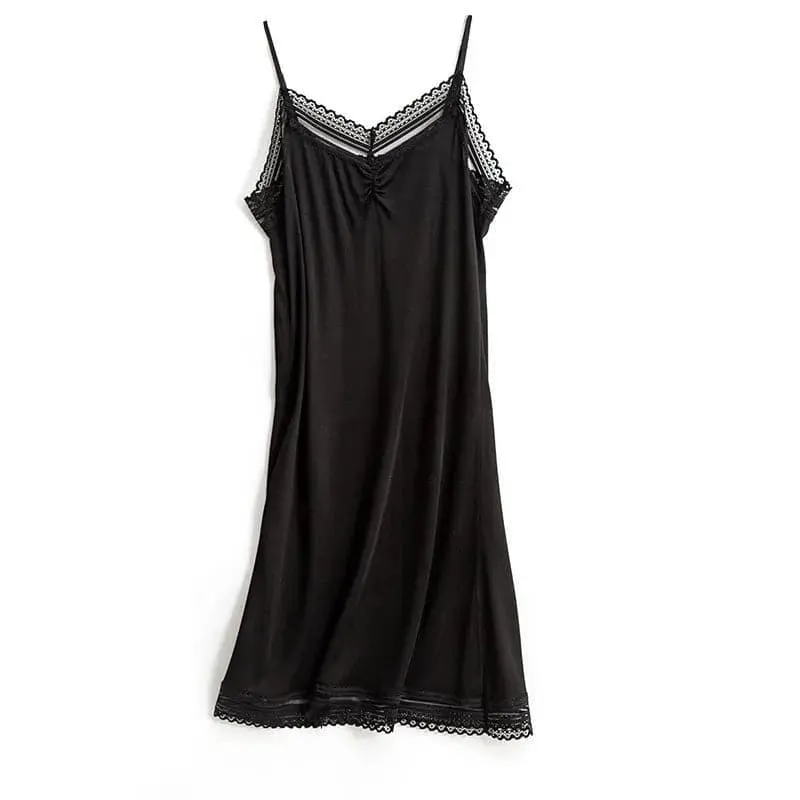 Silk Night Dress - Luxurious and Elegant Nightwear in High Quality Silk