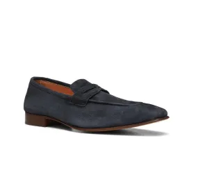 Soft Suede Loafers - Ocean Blue