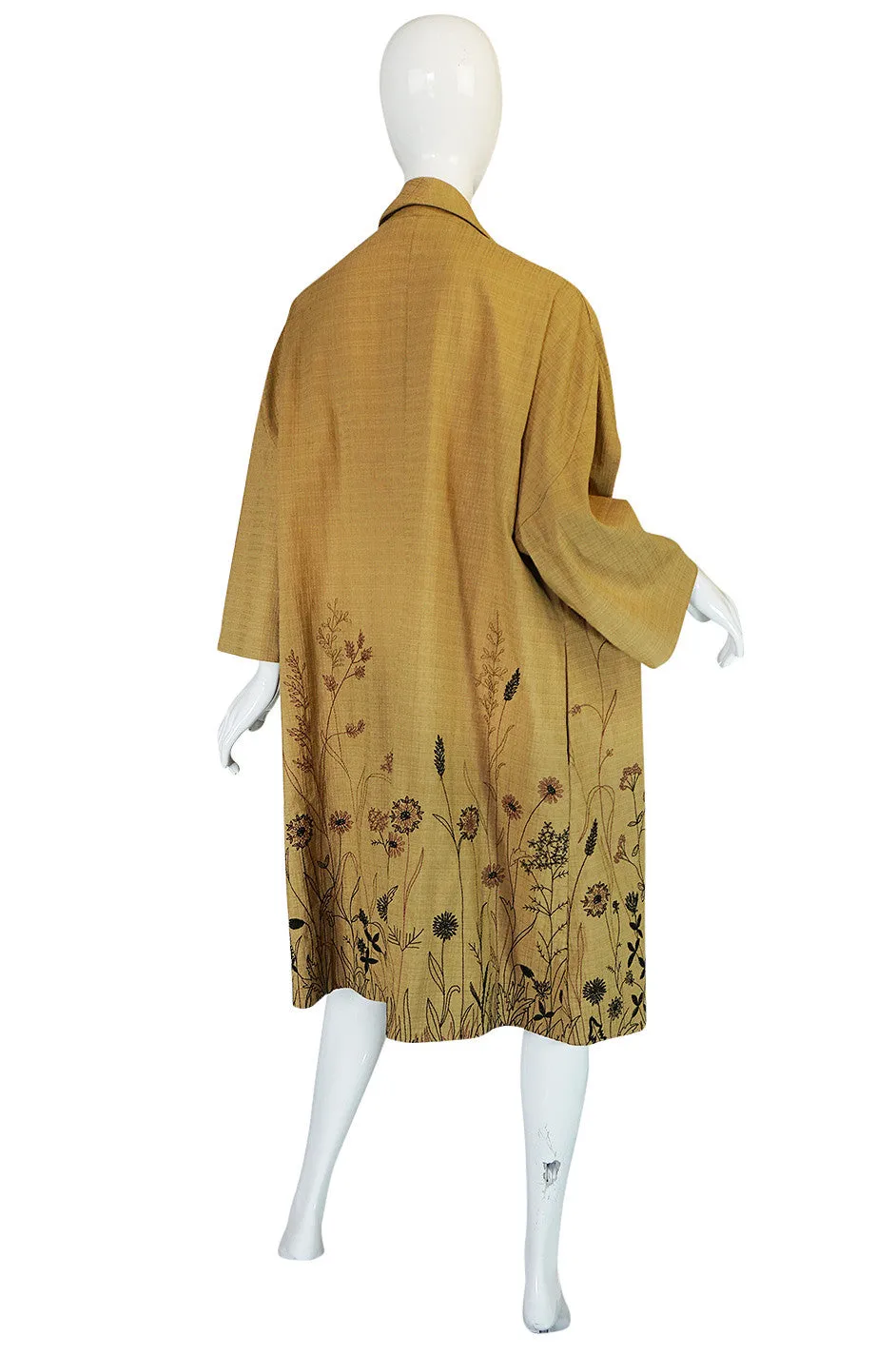 S/S 2005 Marni Runway Embroidered Duster Coat