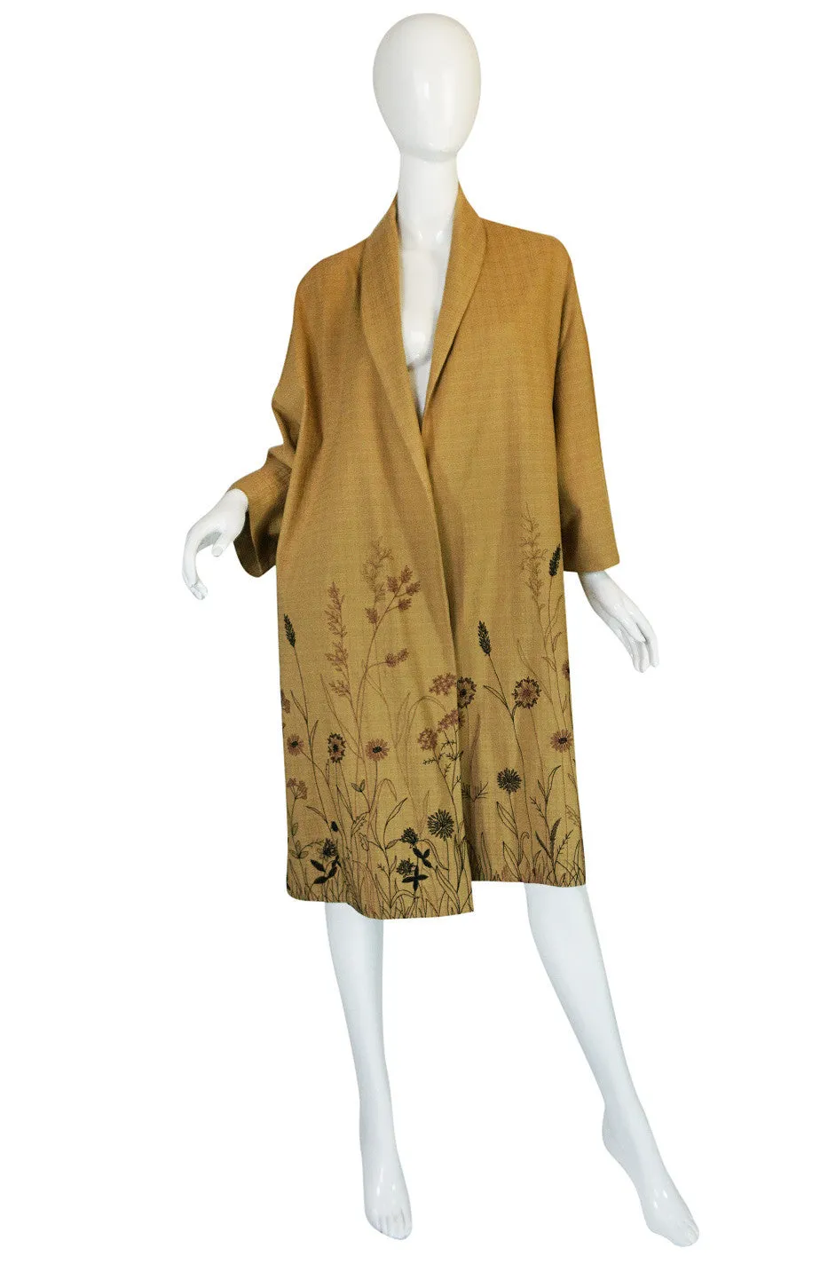 S/S 2005 Marni Runway Embroidered Duster Coat