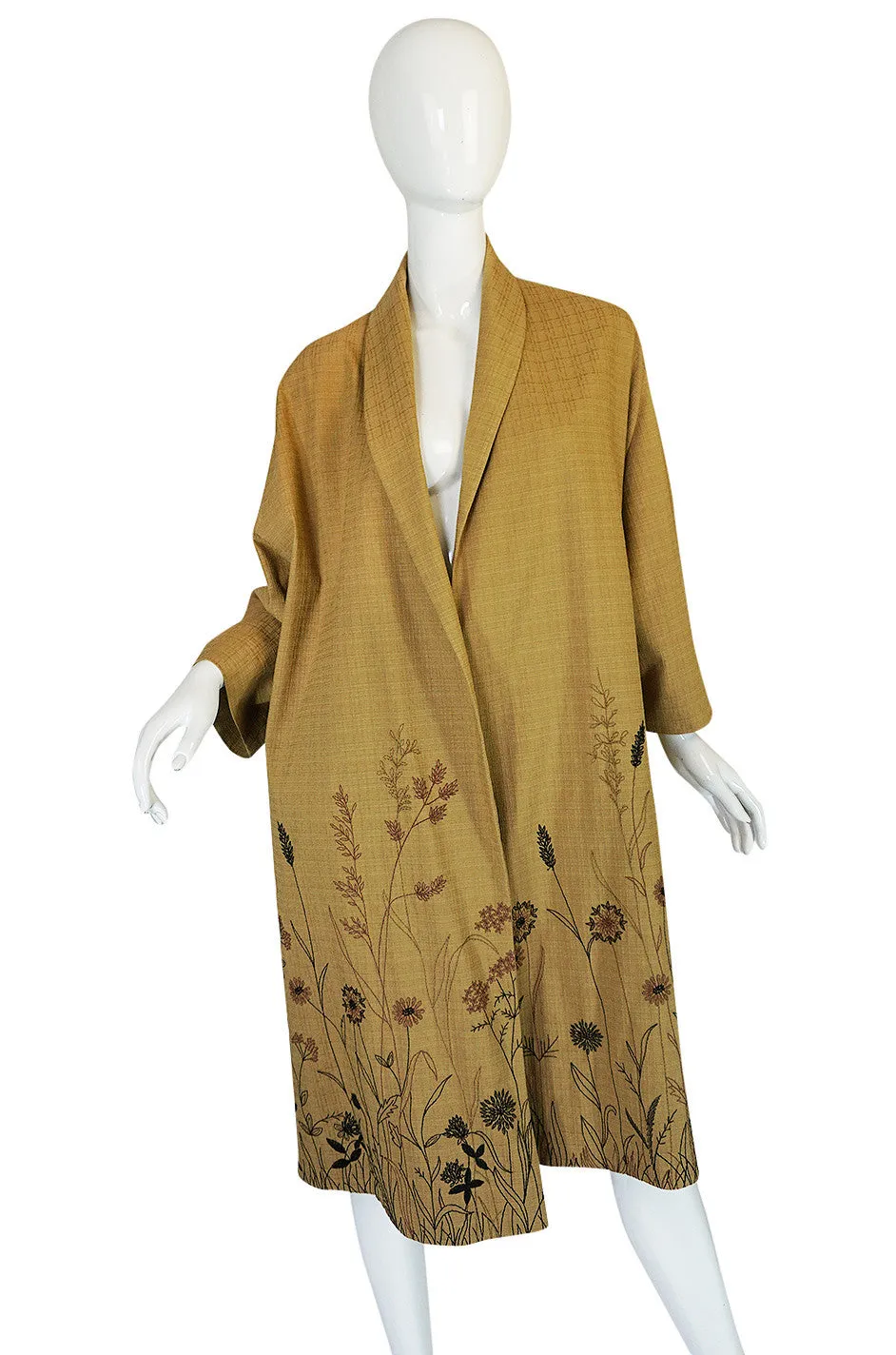 S/S 2005 Marni Runway Embroidered Duster Coat