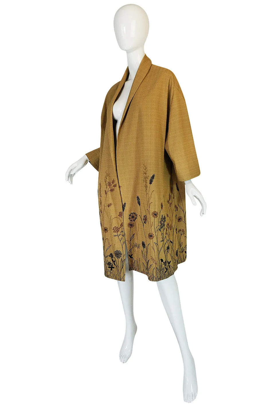 S/S 2005 Marni Runway Embroidered Duster Coat