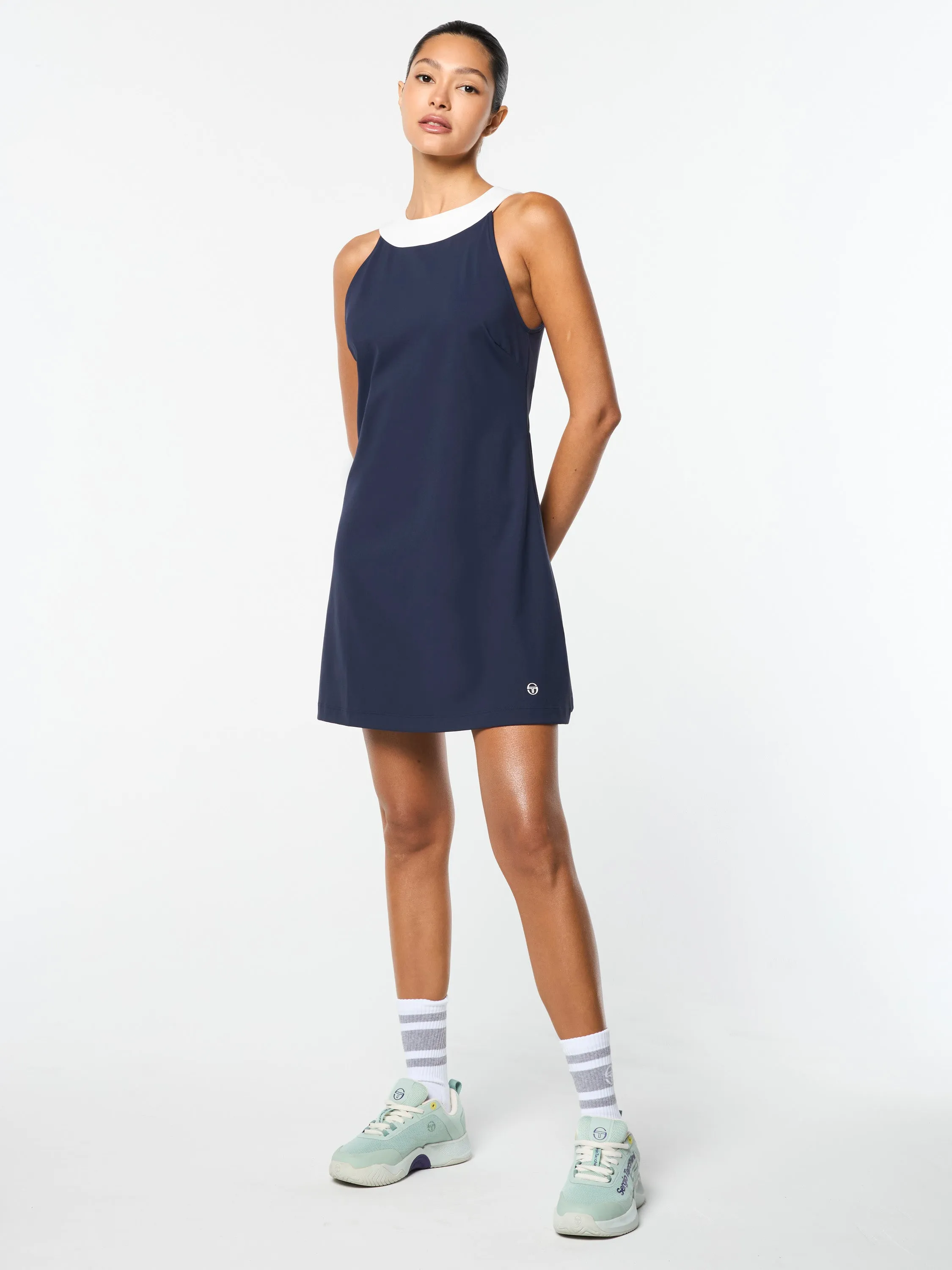 Tessa Dress- Maritime Blue