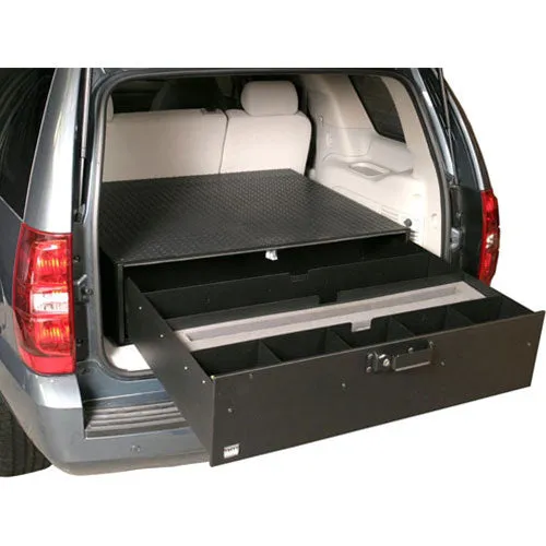 Tuffy Security Tactical Gear Security Drawer 45 W x 39 L x 16" H - 1998-2013 Durango, Acadia, Explorer