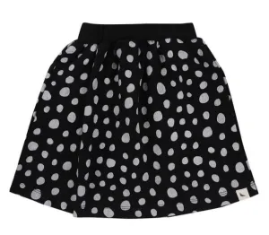 Turtledove London Pluto Black Midi Skirt