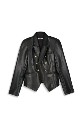 TWEEN VICTORIA LEATHER JACKET - FINAL SALE