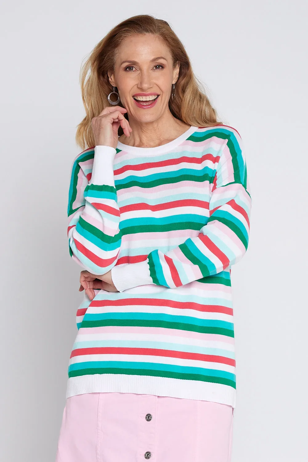 Universe Knit - Multicoloured Stripe