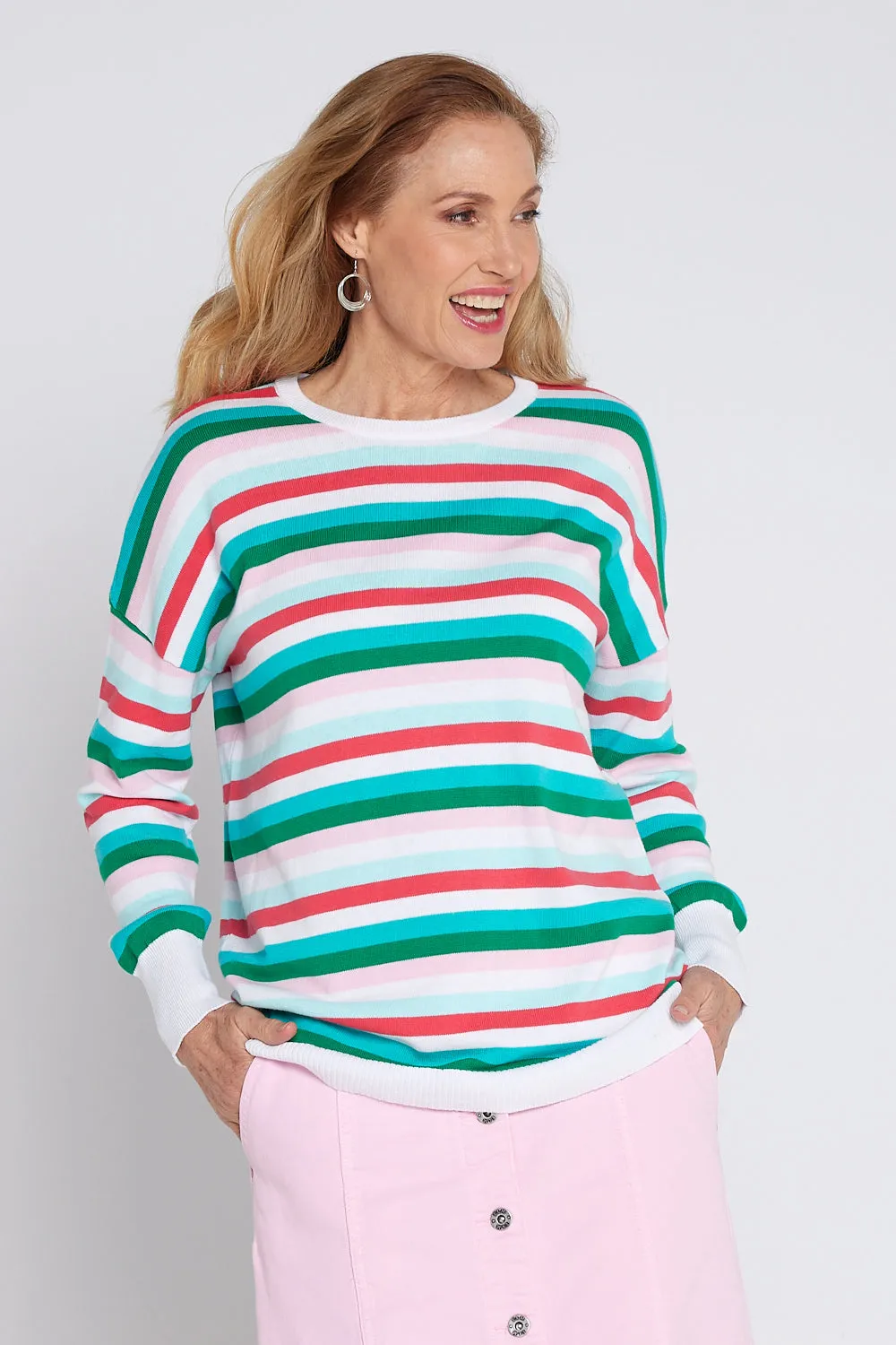 Universe Knit - Multicoloured Stripe