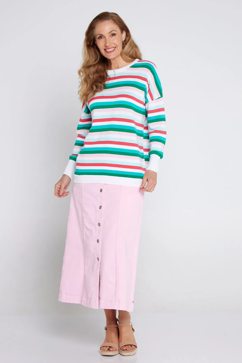 Universe Knit - Multicoloured Stripe