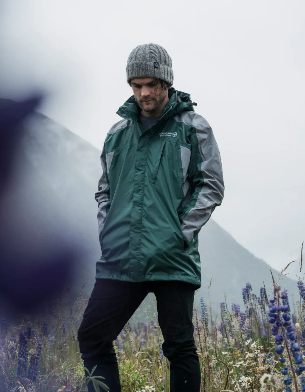 Ventura Waterproof Rain Jacket - Men Green