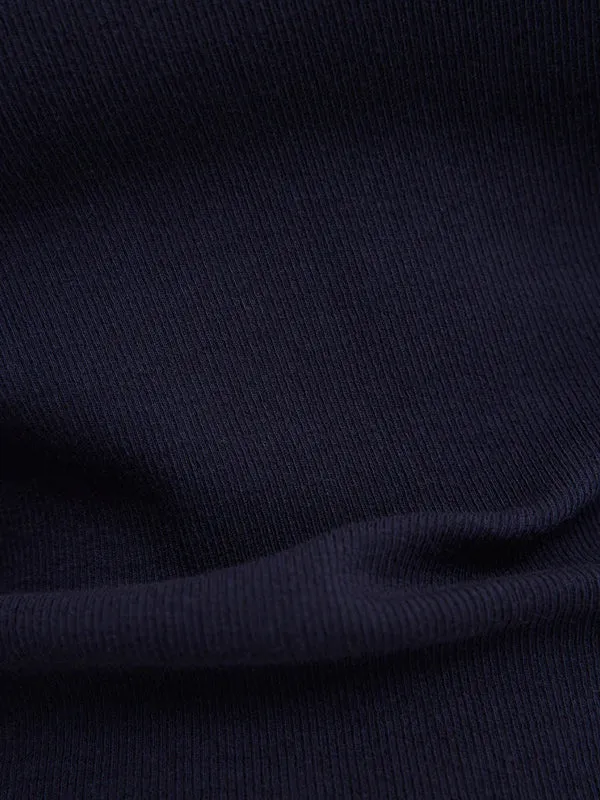 Vere Long Sleeve Top in Darkest Navy