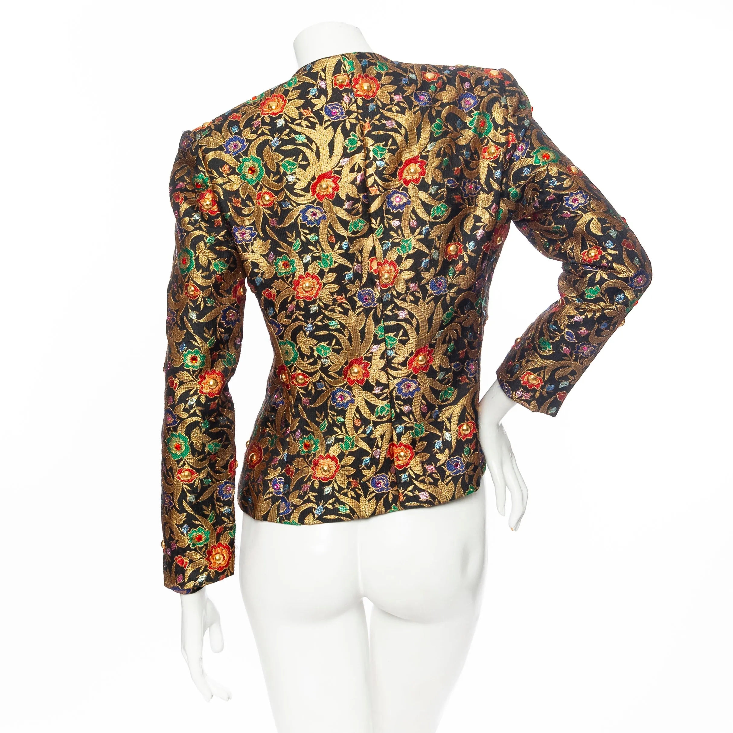 Vintage Brocade Floral Jacket