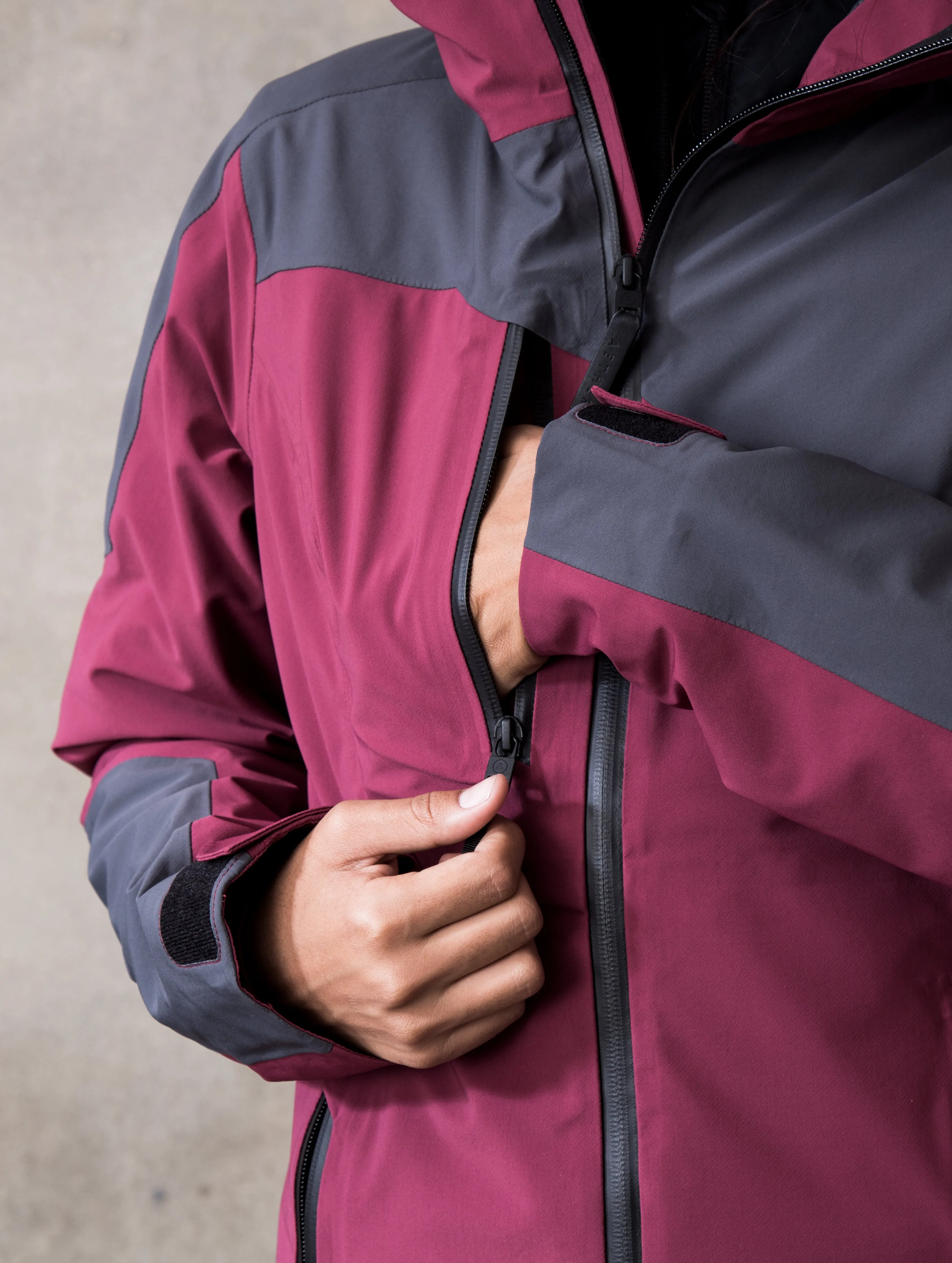 W Fusion Jacket - Wine