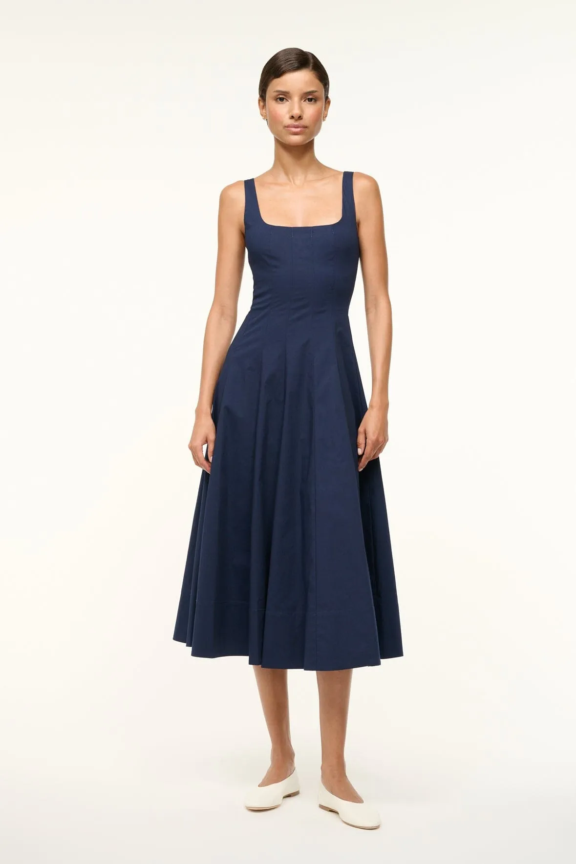 WELLS DRESS | NAVY