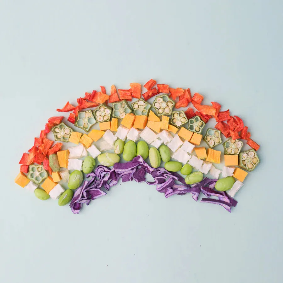 WildChow Freeze-Dried Garden Rainbow Treats For Dogs