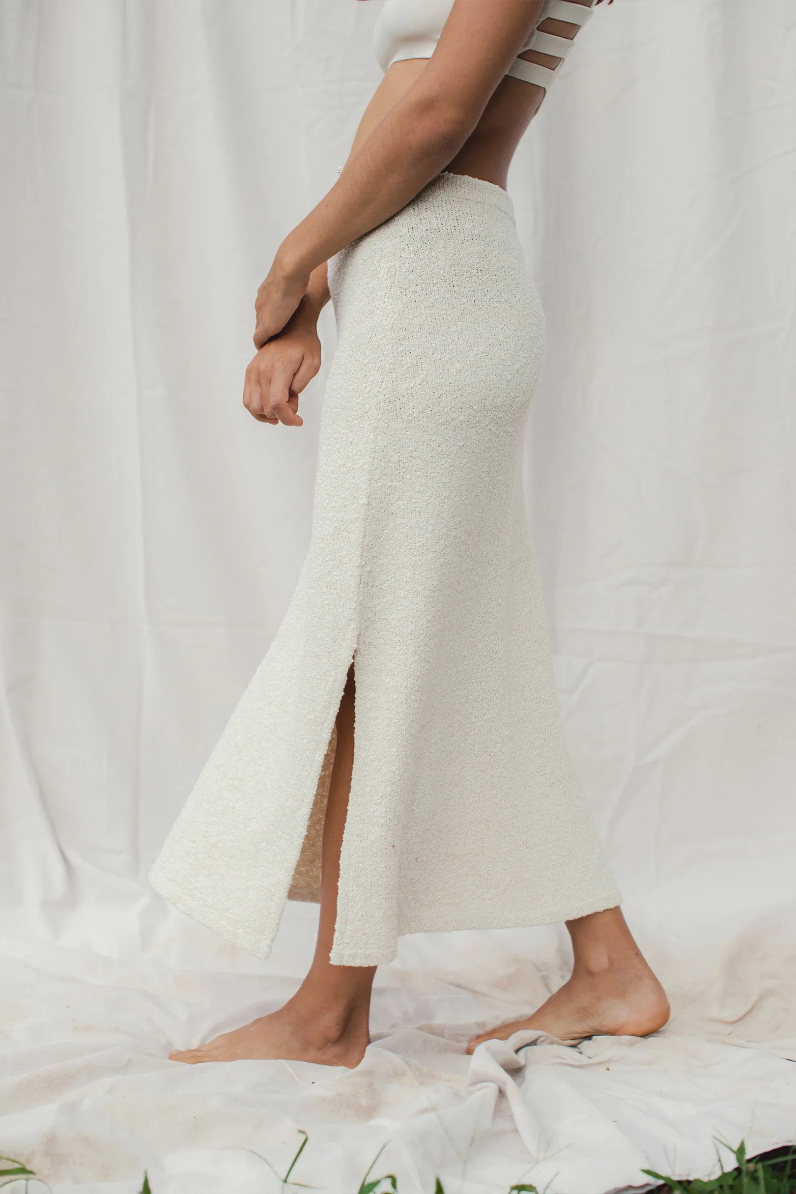 Winterfall Skirt Cloud Cream