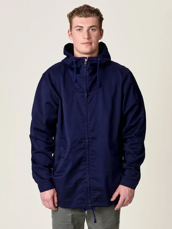 Zipper Anorak Ink Blue